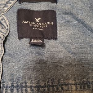 American Eagle long sleeve blue jean medium